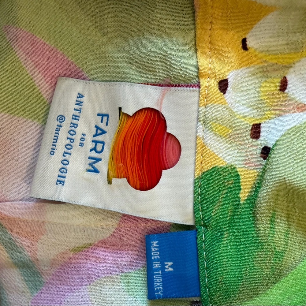 Anthropologie x Farm Rio Tropical Printed Women's Balloon Pants Medium - Picture 4 of 5